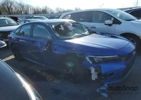 2024 Honda Civic Sport z USA, uszkodzony, nr VIN 2HGFE2F59RH558255